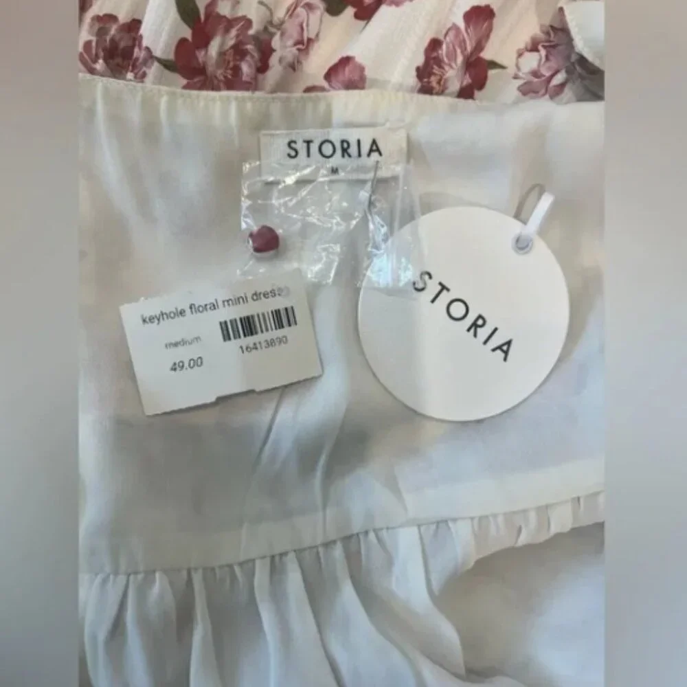 In The Roses Ruffled Mini Dress - Picture 9 of 9